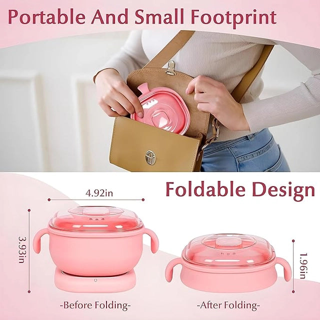 Foldable Wax Heater for Women & Men